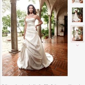CASABLANCA Bridal wedding dress size 4